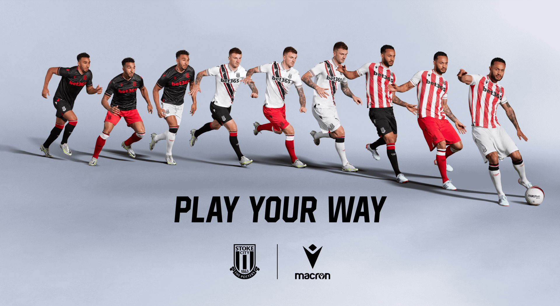 Stoke City’s new shirts are inspired by tradition and history